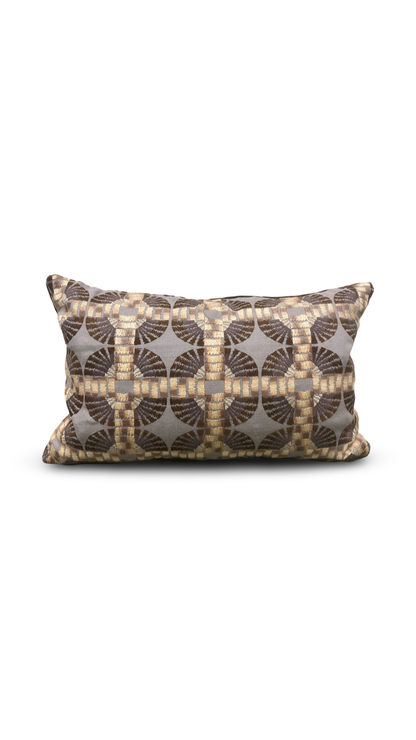 Jimbaran Earth 12x18" Knife Edge Decorative Lumbar Pillow