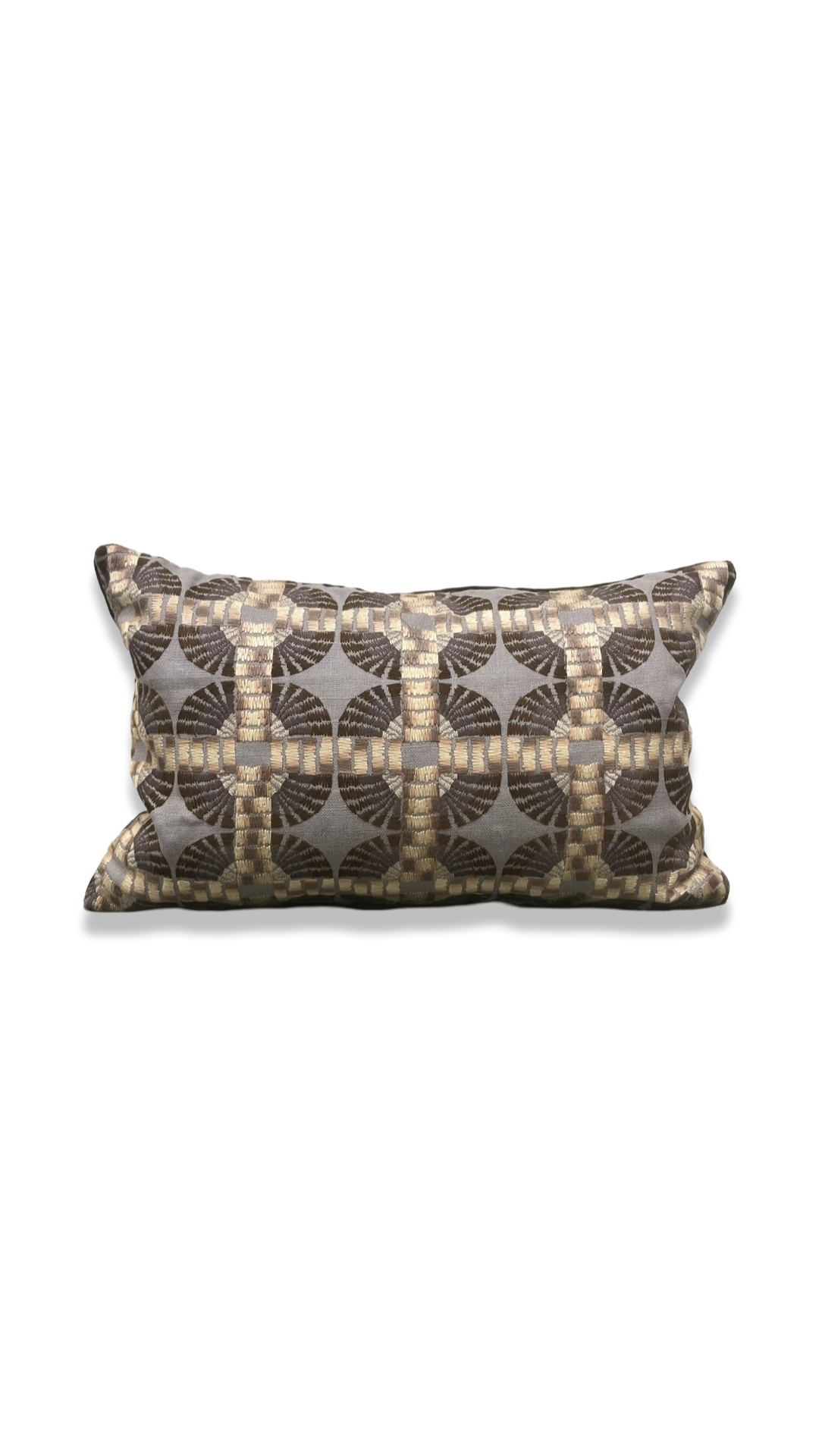 Jimbaran Earth 12x18" Knife Edge Decorative Lumbar Pillow