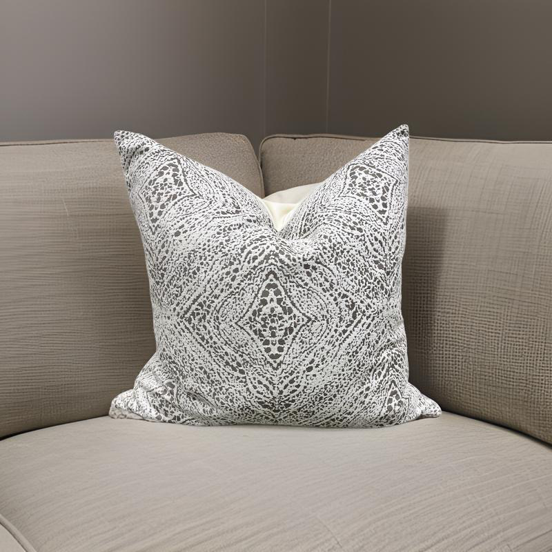 Cameo-Pearl 20x20" Knife Edge Decorative Pillow