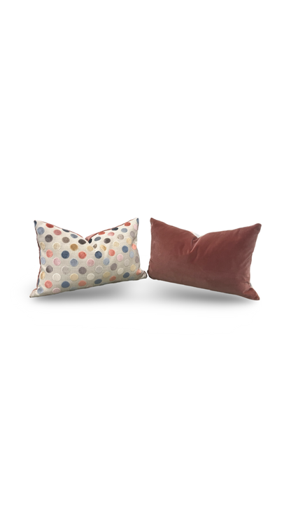 Dot Spot Mirage 12X18" Knife Edge Decorative Pillow