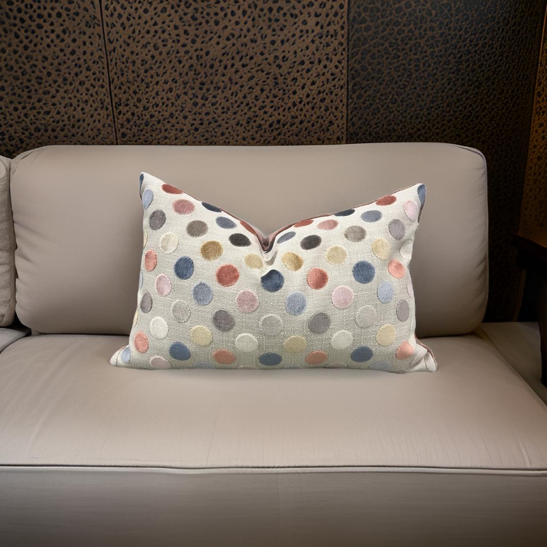 Dot Spot Mirage 12X18" Knife Edge Decorative Pillow