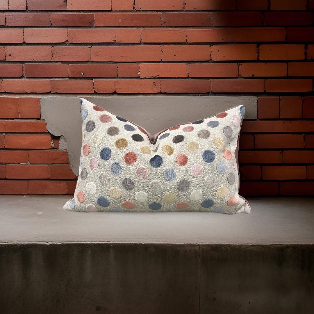 Dot Spot Mirage 12X18" Knife Edge Decorative Pillow