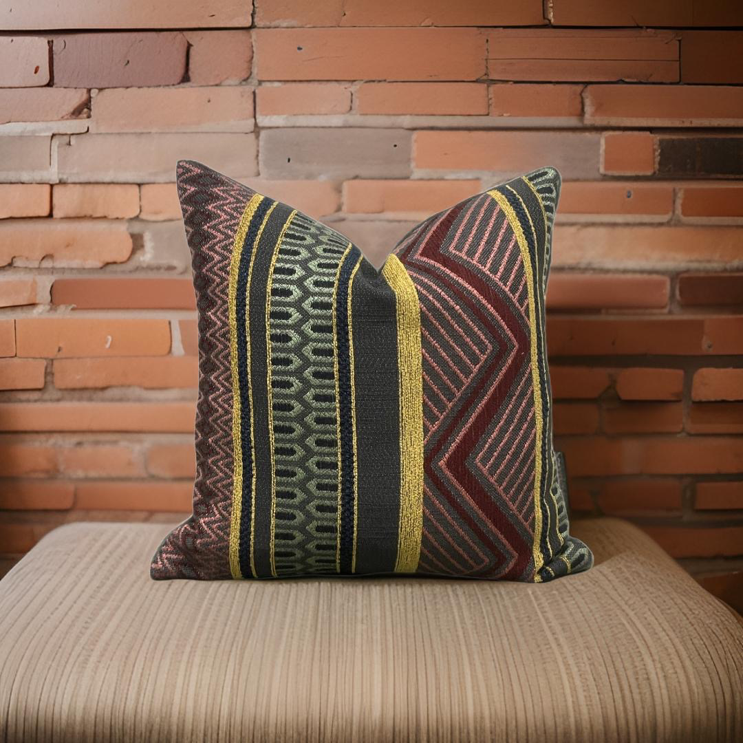 Somana Jewel  16X16" Knife Edge Decorative Pillow